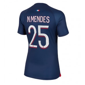 Paris Saint-Germain Nuno Mendes #25 Domaci Dres za Ženska 2023-24 Kratak Rukavima